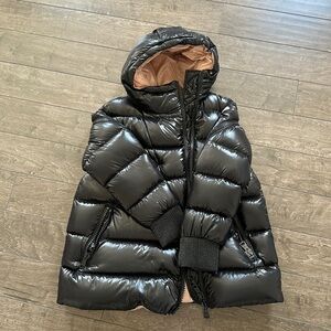 Moncler black parker